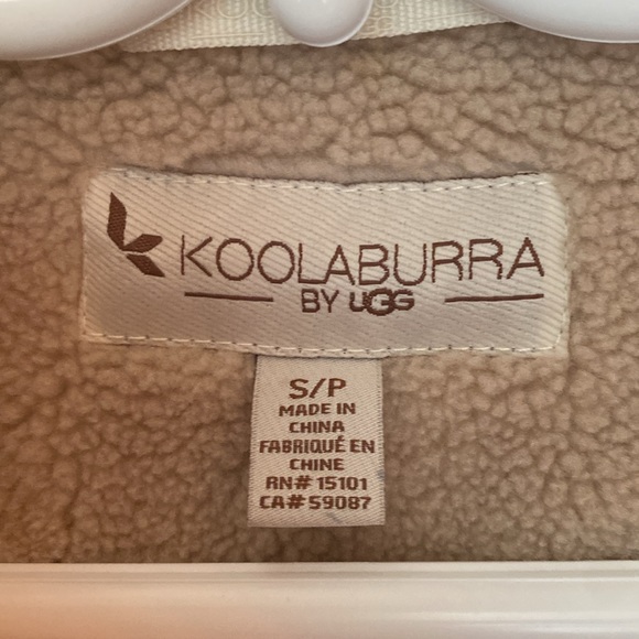 Koolaburra by UGG Faux-Fur Hood Inner-Vest Army Green Puffer Coat - Picture 2 of 4